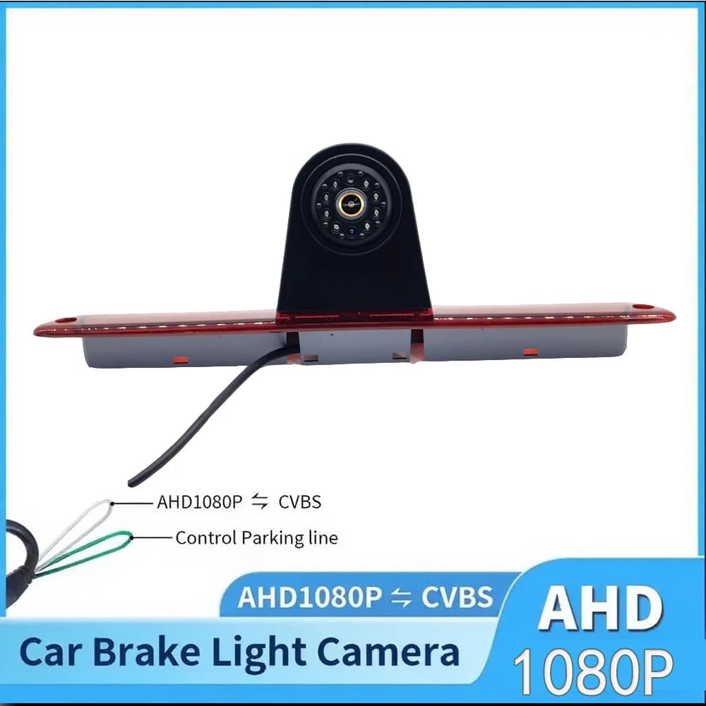 CVBS AHD 1080P AHD 1080P Waterproof Auto Light Brake Retromarcia Photo Camera For Mercedes-Benz Sprinter VW Crafter Van 2007- 2018