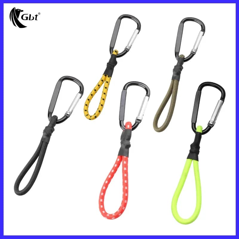 Corda elastica da esterno gancio da trekking campeggio multifunzionale portatile corda elastica fibbia baldacchino tirare la corda accessori per tende