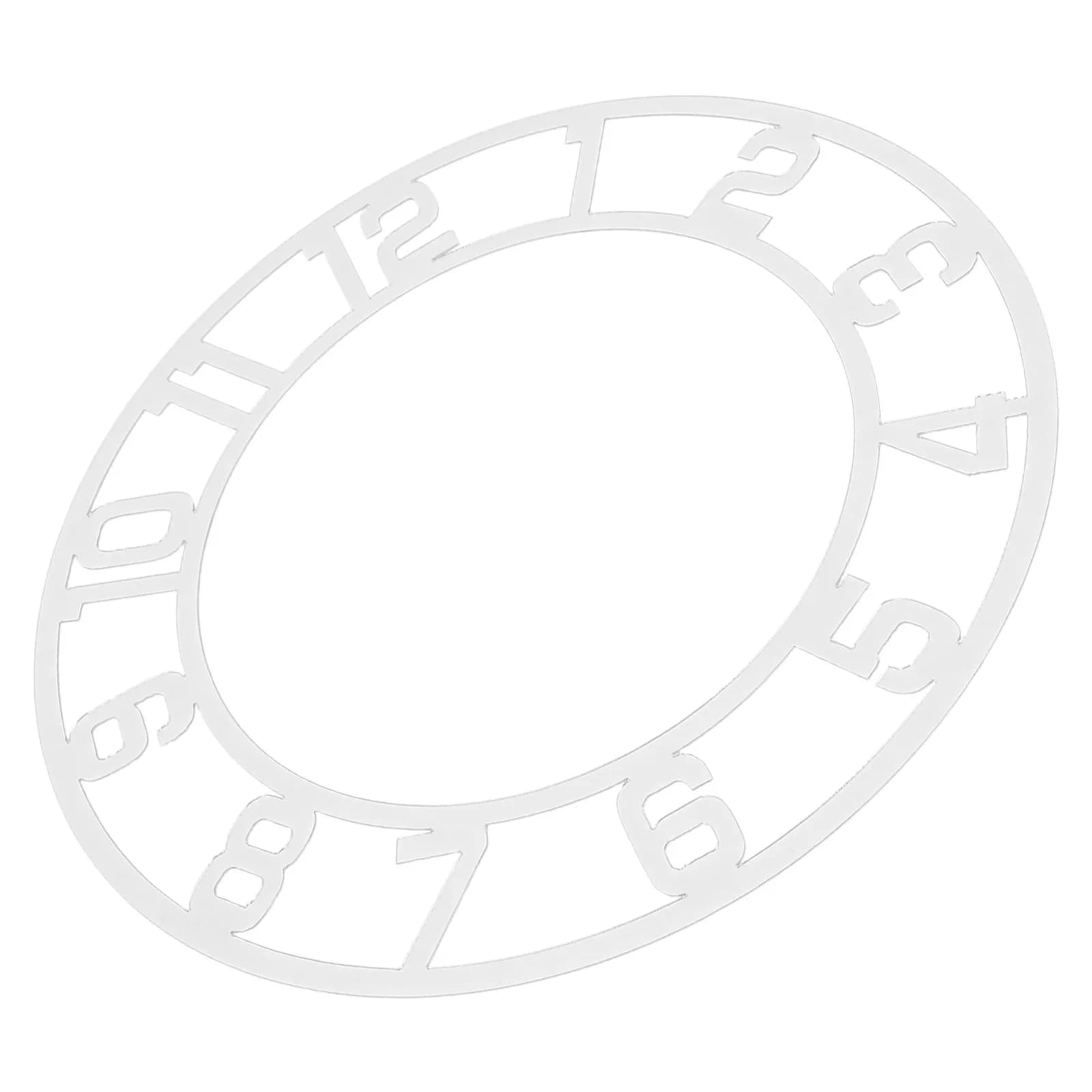 Orologio da Parete a Specchio 25Cm, Adesivo Rotondo in Acrilico, Design Moderno con Numeri, Leggero, Decorativo per Camera da Letto