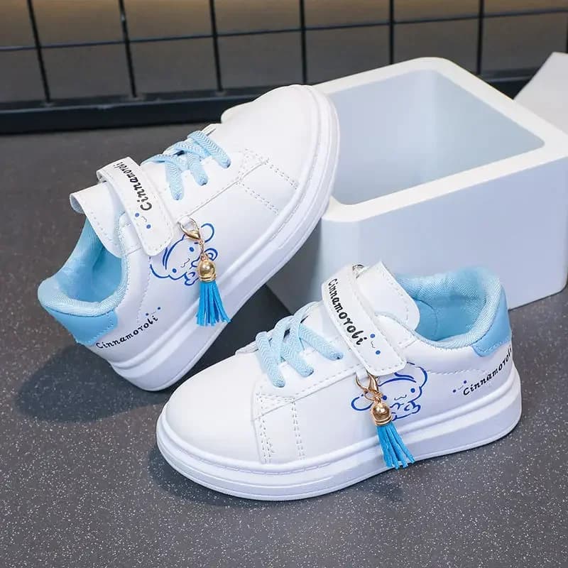 Kids Shoes Four Seasons, Casual Sneakers with Print Cartoon and Nappine, Trendy and Carine