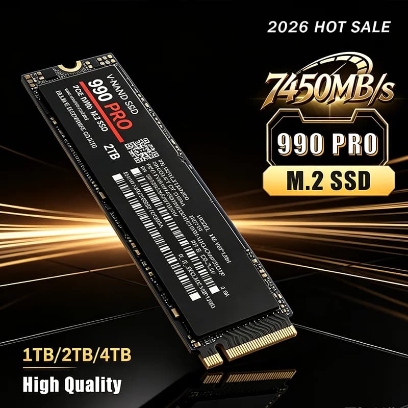 High Speed and Stable 2026 HOT SALE The new 990 ProM2 Solid State Drive SSD 1TB/2TB/4TB NGFF for desktop notebooks