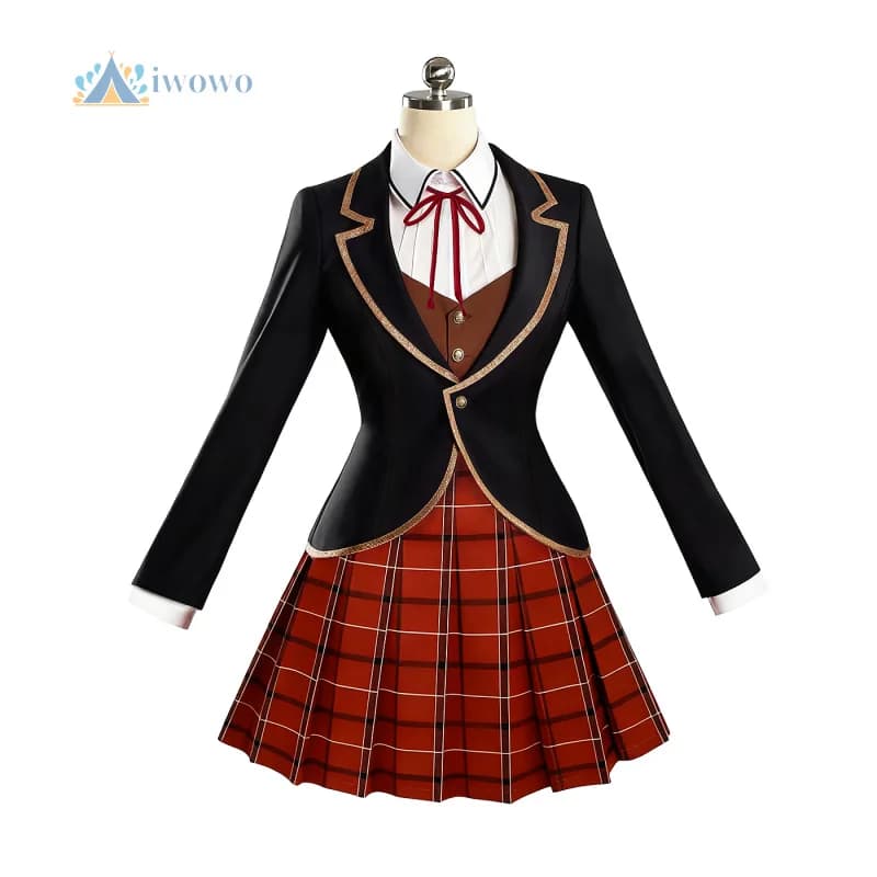 Cosplay RWBY Cosplay Costume Yang Xiao Long Shirt Gonna College JK Uniform Women's Halloween Carnival Party Anime Outfit