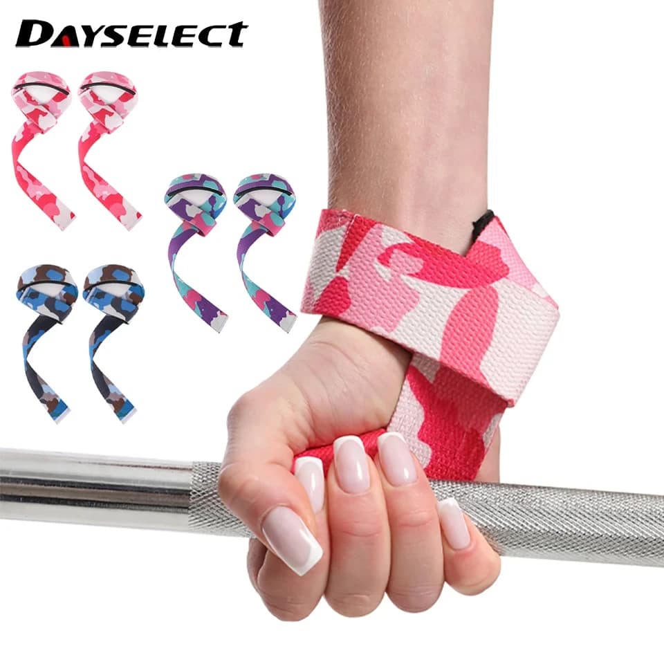 Camo Sports Support Belt Silicone Pull-Up Assist Strap Horizontal Strap Grip for Strength Training