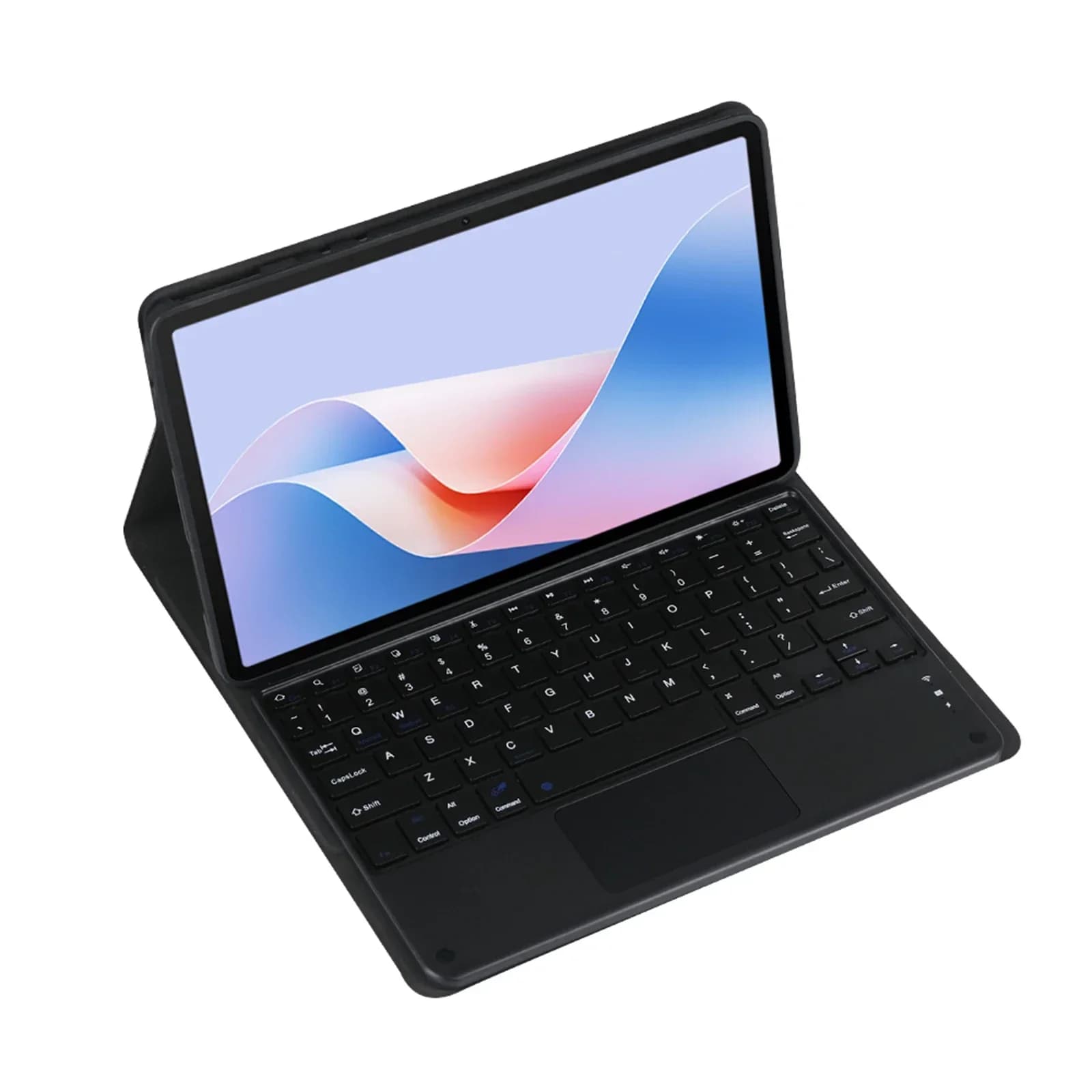 Samsung Galaxy Tab A 2019 10.1 inch SM-T510/T515 with magnetic cover for Bluetooth keyboard and mouse (Black)