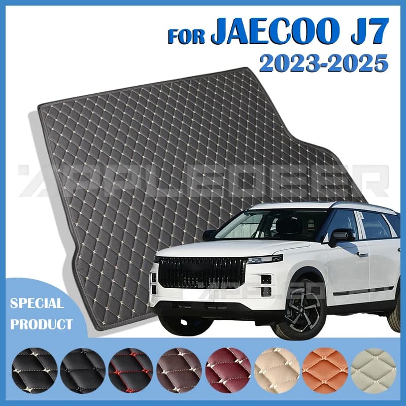 Tappetino per bagagliaio per auto per JAECOO J7 PHEV 2025 2024 2023 Cargo Liner Tappeto Copertura boot pad Accessori interni Parte auto