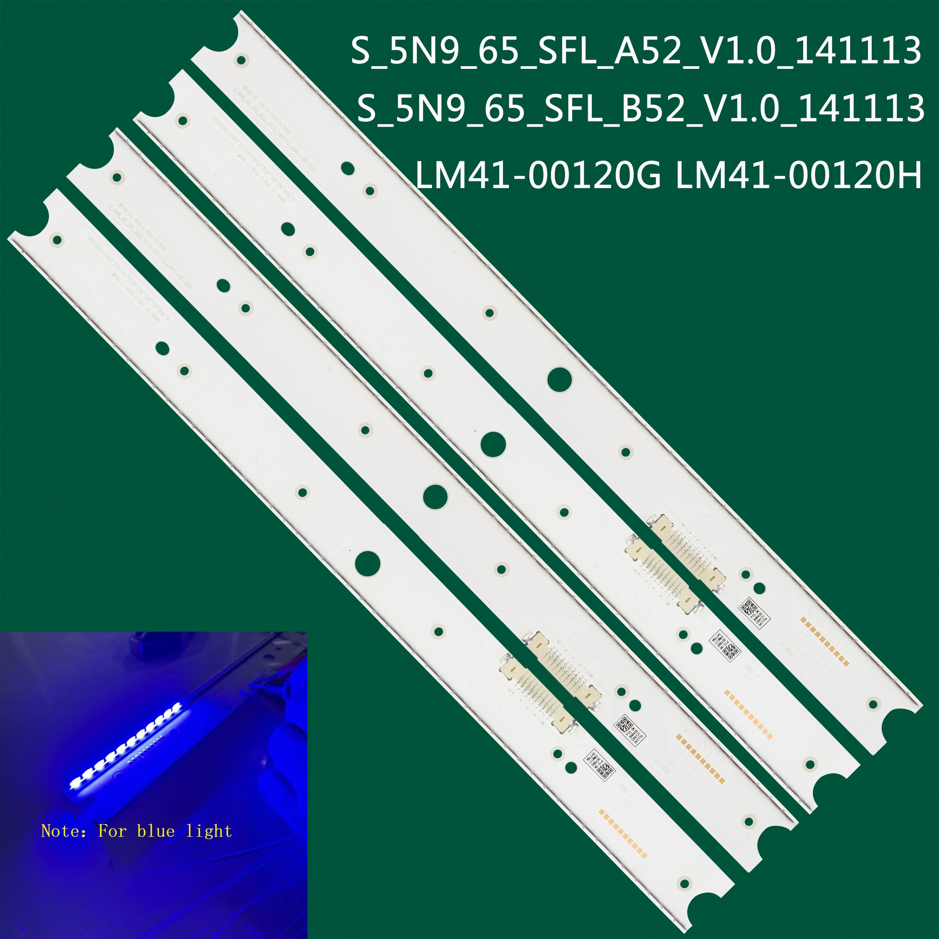 LED Strip for UE65JS9500 UE65JS8500 UE65JS9000 UN65JS8500 UN65JS9000 UN65JS850 BN96-34777A BN96-34776A S 5N9 65 SFL A52 B52