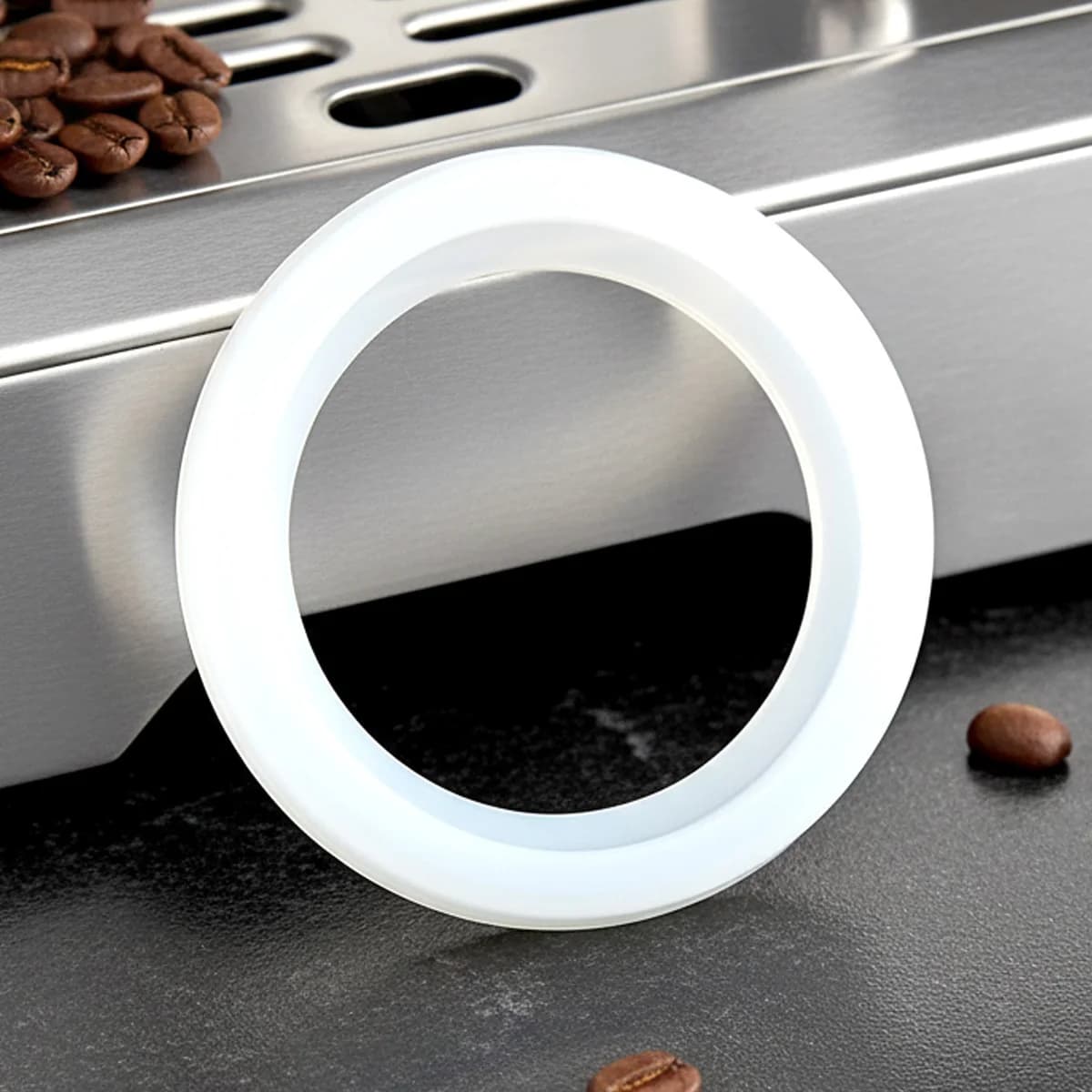 Guarnizione di Ricambio O-Ring Filtro, Guarnizione Universale Professionale per Gruppo Erogatore Macchina da Caffè De'Longhi, Anello Vapore in Silicone