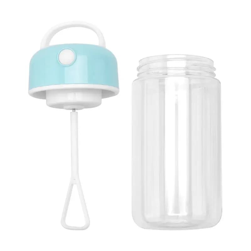 ABUH-Automatic Coffee Stirrer Electric Shake Cup Leak-Proof Waterproof Drink Mixer For Fitness Sports Protein Powder Blue