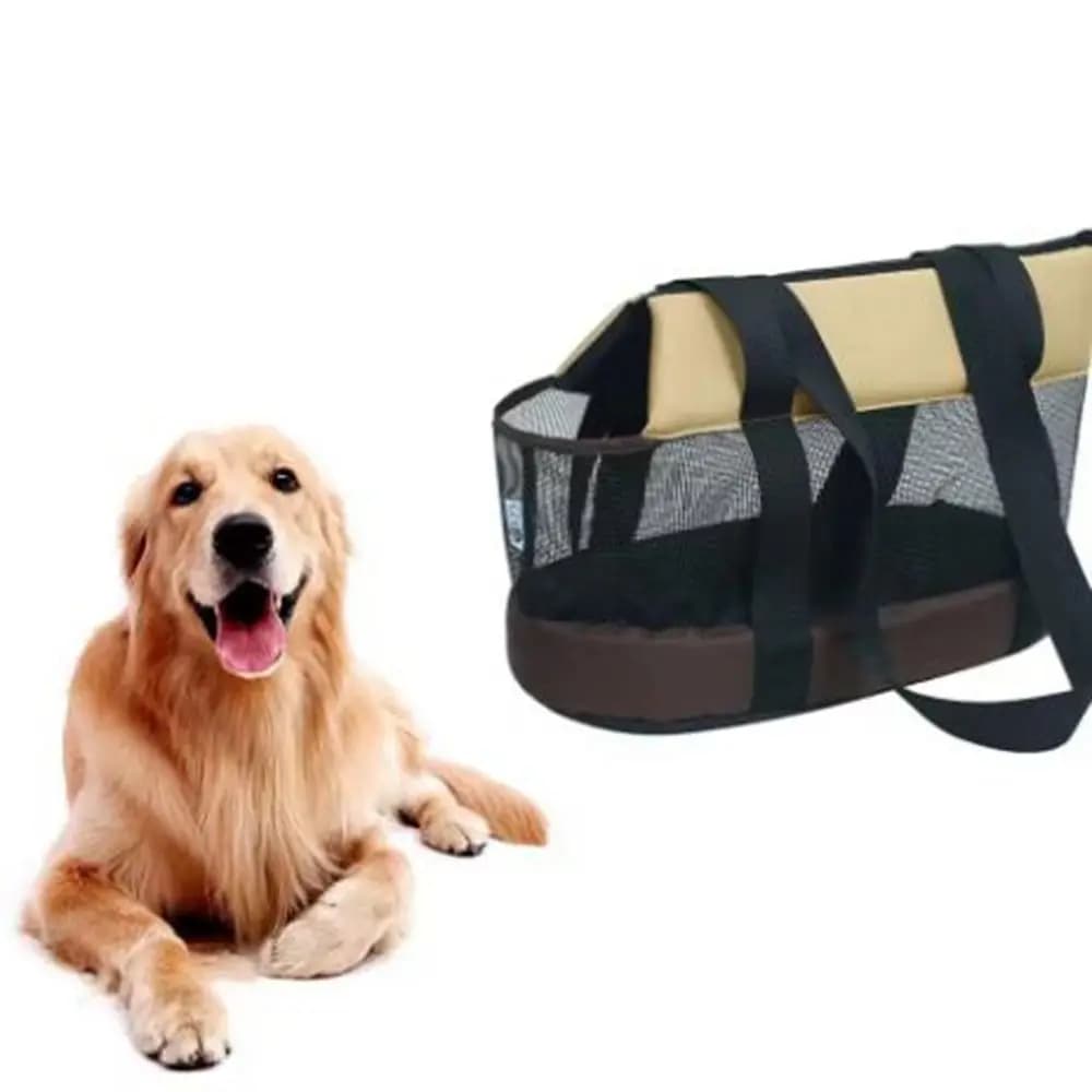 Borsa da trasporto per animali domestici portatile in tessuto Oxford nera, traspirante, leggera, pieghevole, zaino da viaggio per animali domestici