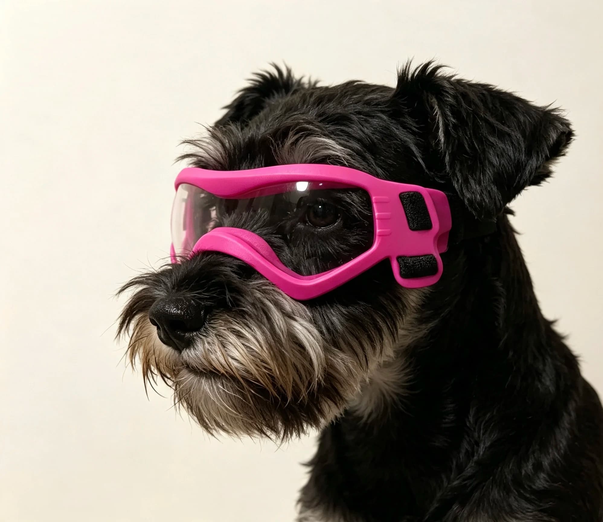 Dog Goggles UV Protection Pet Sunglasses Adjustable Strap Windproof Anti‑Fog Puppy Glasses for Small Medium Dogs 3.2‑8.2kg /7‑18