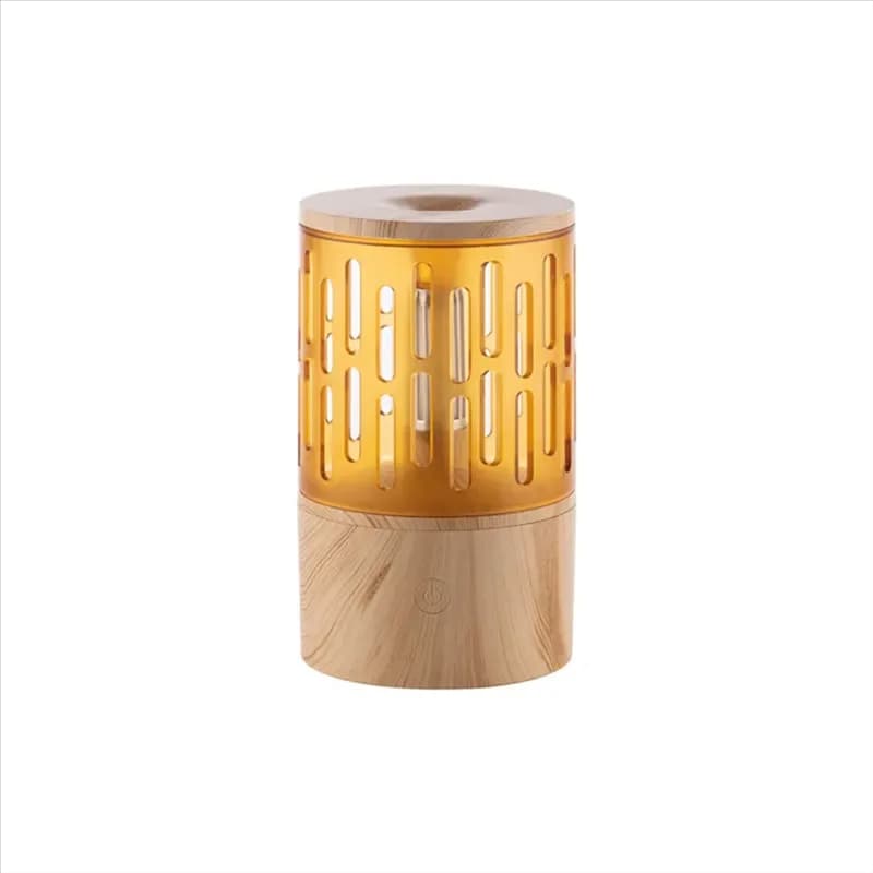 Diffusore di Aromi BABZ-Flame, Piccolo Umidificatore Silenzioso per Casa e Camera da Letto, Luce d'Atmosfera Effetto Candela
