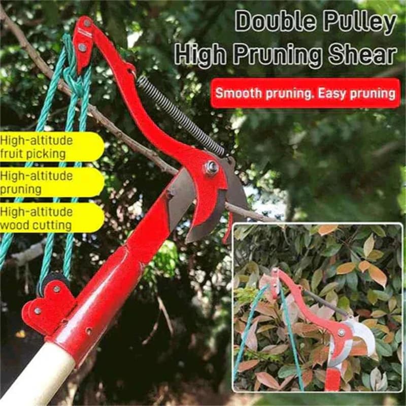 Japan Denosuke high-steel shears to save work carbon steel shears for cutter trees for branches