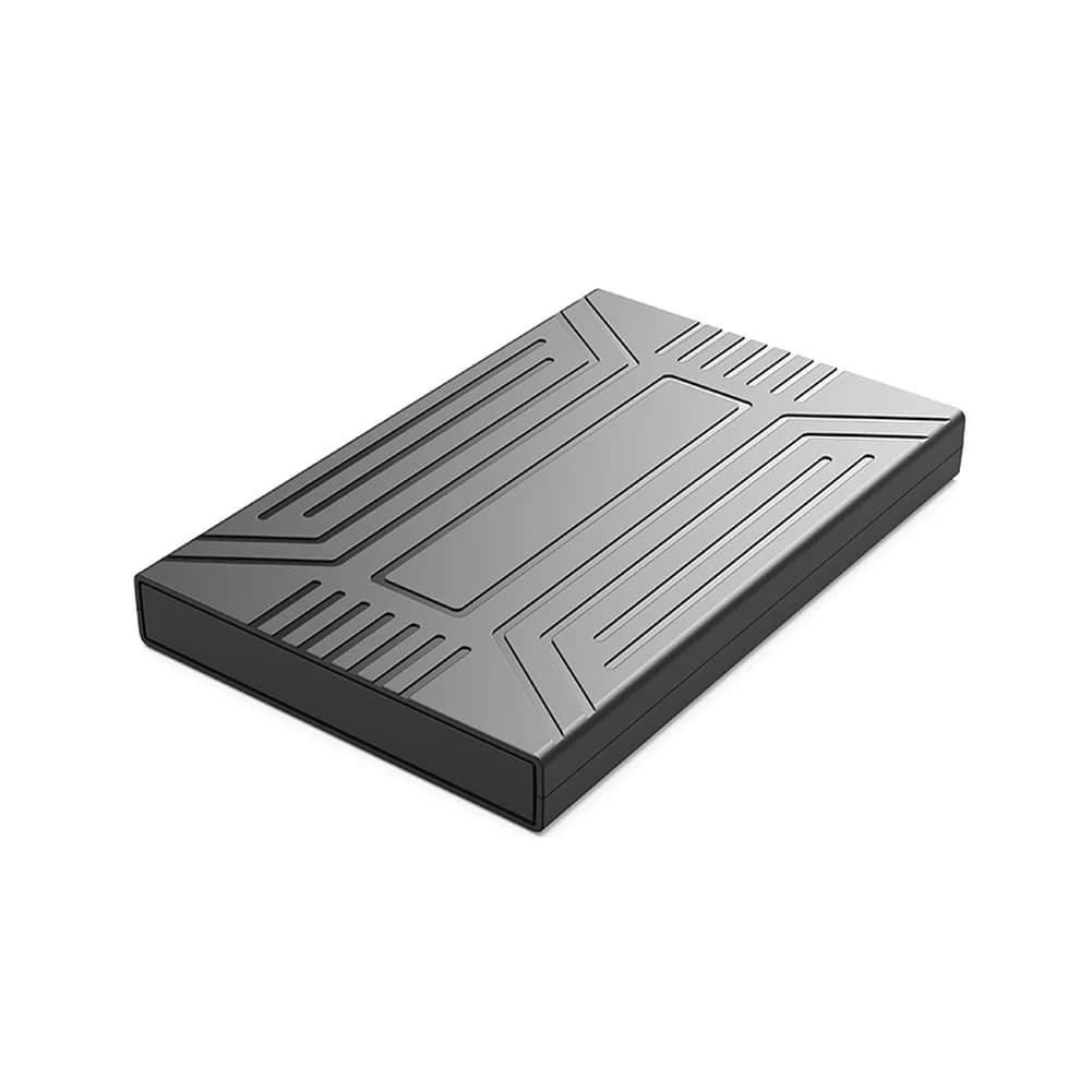 Enclosure per Disco Rigido Esterno da 2,5 Pollici USB 3.0 Compatibile con HDD e SSD SATA, Supporta Trasferimento a 5Gbps e Dimensioni Compatte e Portatili