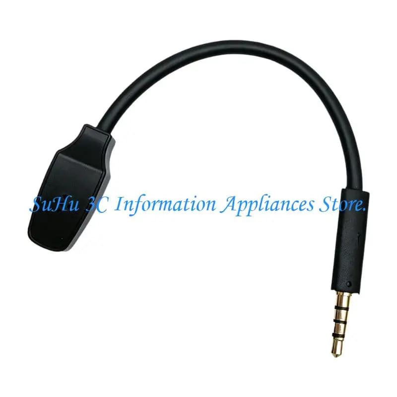 Black Headsets Microphone for DeltaII Headsets Mics for Gaming and Meetings
