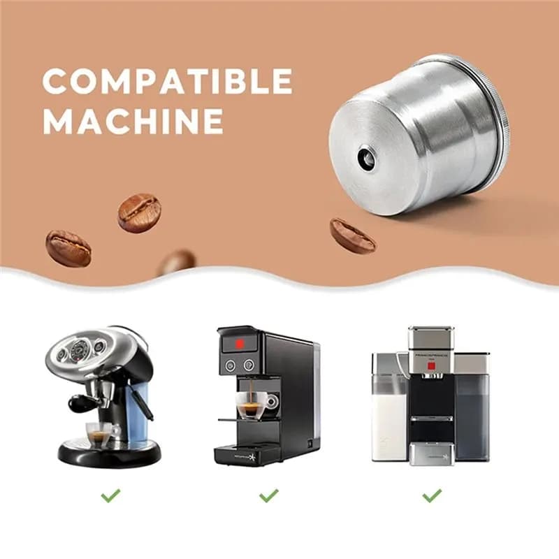 FGGS-Stainless Coffee Capsules Cups For Illy X7/X8/X9/Y3/Y5 Coffee Makers- Pod Filters