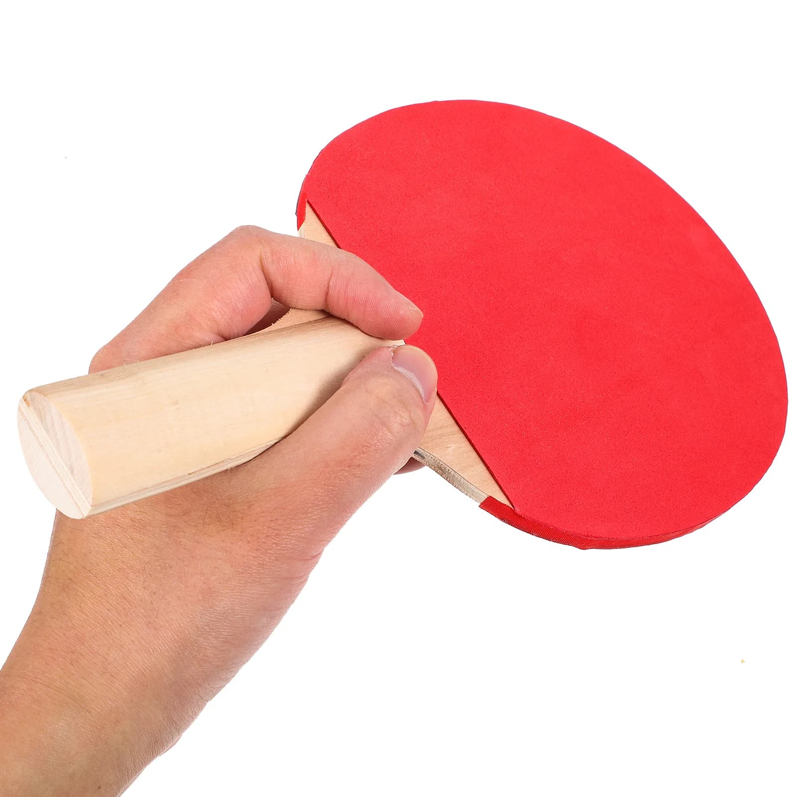 1 pair of ping pong rackets, ping pong training decks, comfortable grip, lightweight wooden paddle for outdoor indoor games for adults