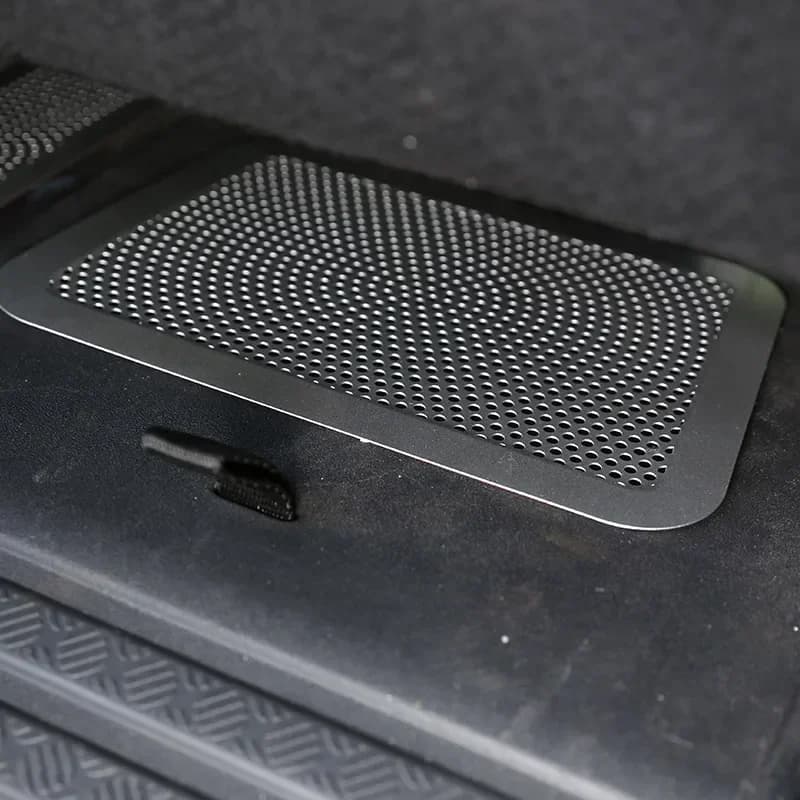 Stainless Steel Silver Car Seat Outlet Air Outlet Vent Protect Cover Interior Car Accessories For Land Rover Defender 110 20-24