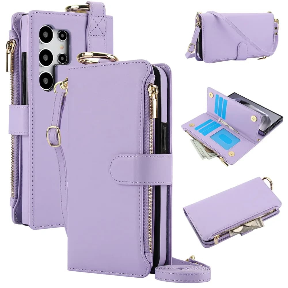 Shoulder bag for Samsung Galaxy S23 S21 FE S24 S22 Plus Note 20 Ultra A13 A14 A15 A52S A53 A55 A72 A73 5G