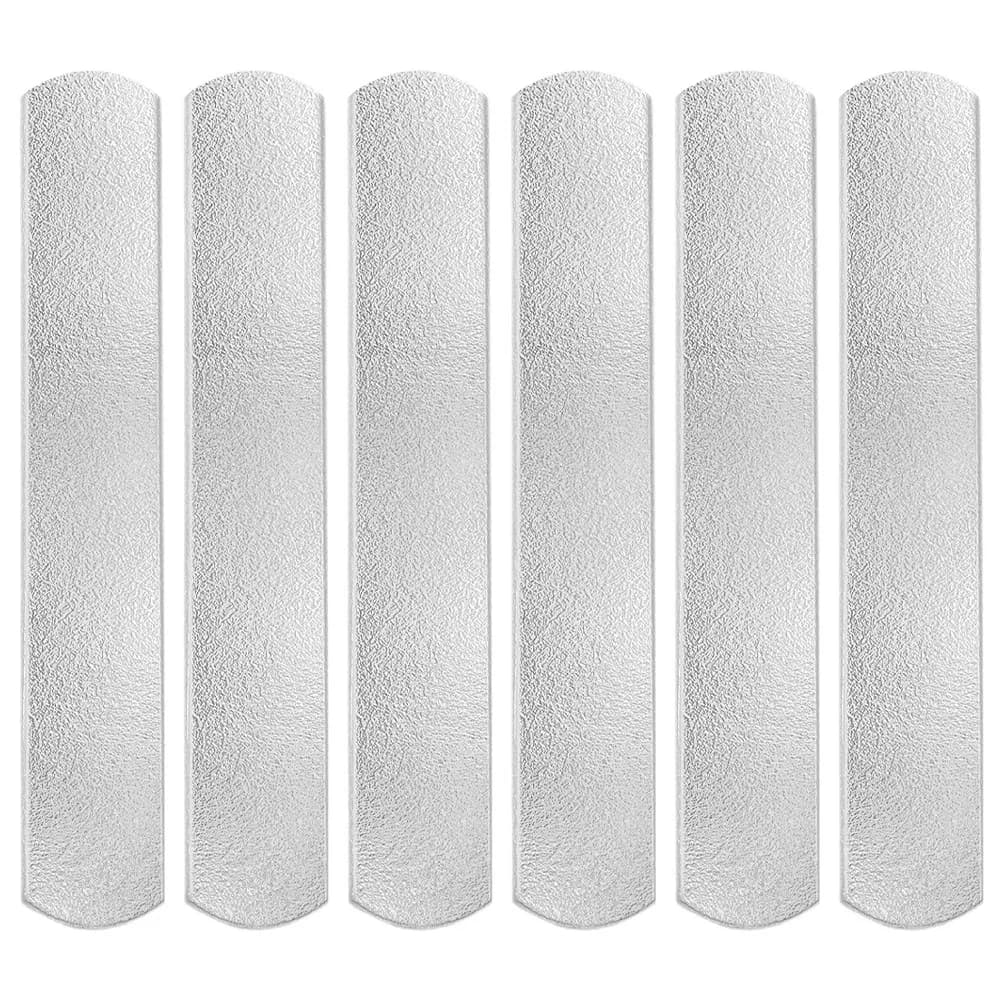 6Pcs Weighted Steel Strips Fitness Weight Bearing Plates for Bodybuilding Training Exercise Steel Plate Workout Equipment