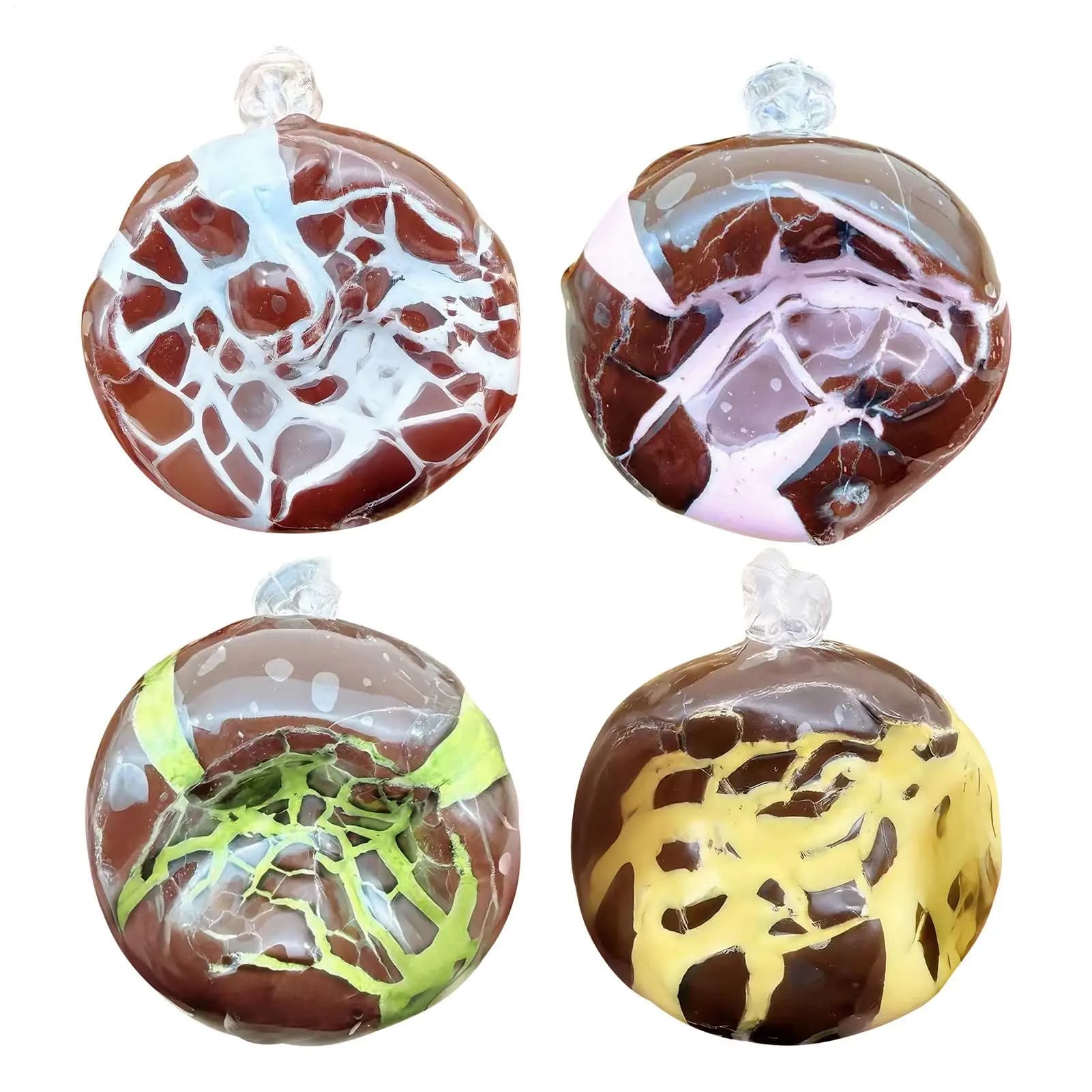 Slow Rising Squeeze Balls Crispy Dough Fidget Toys Wax Coating Soft Non Toxic Stress Relief for Adults Classroom Prizes