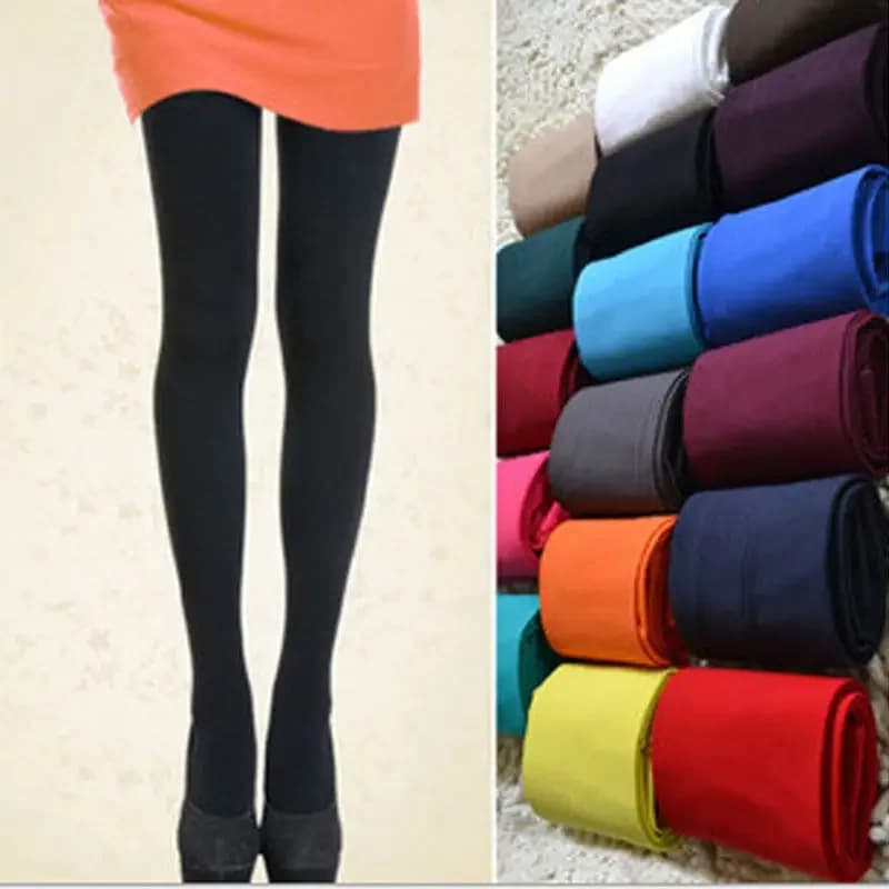New Autumn Sexy Winter Classical Black 120D Women's Leggings High Elasticity Opaque Piede Collant Without Solution of Continuity of Lady Thickness Socks