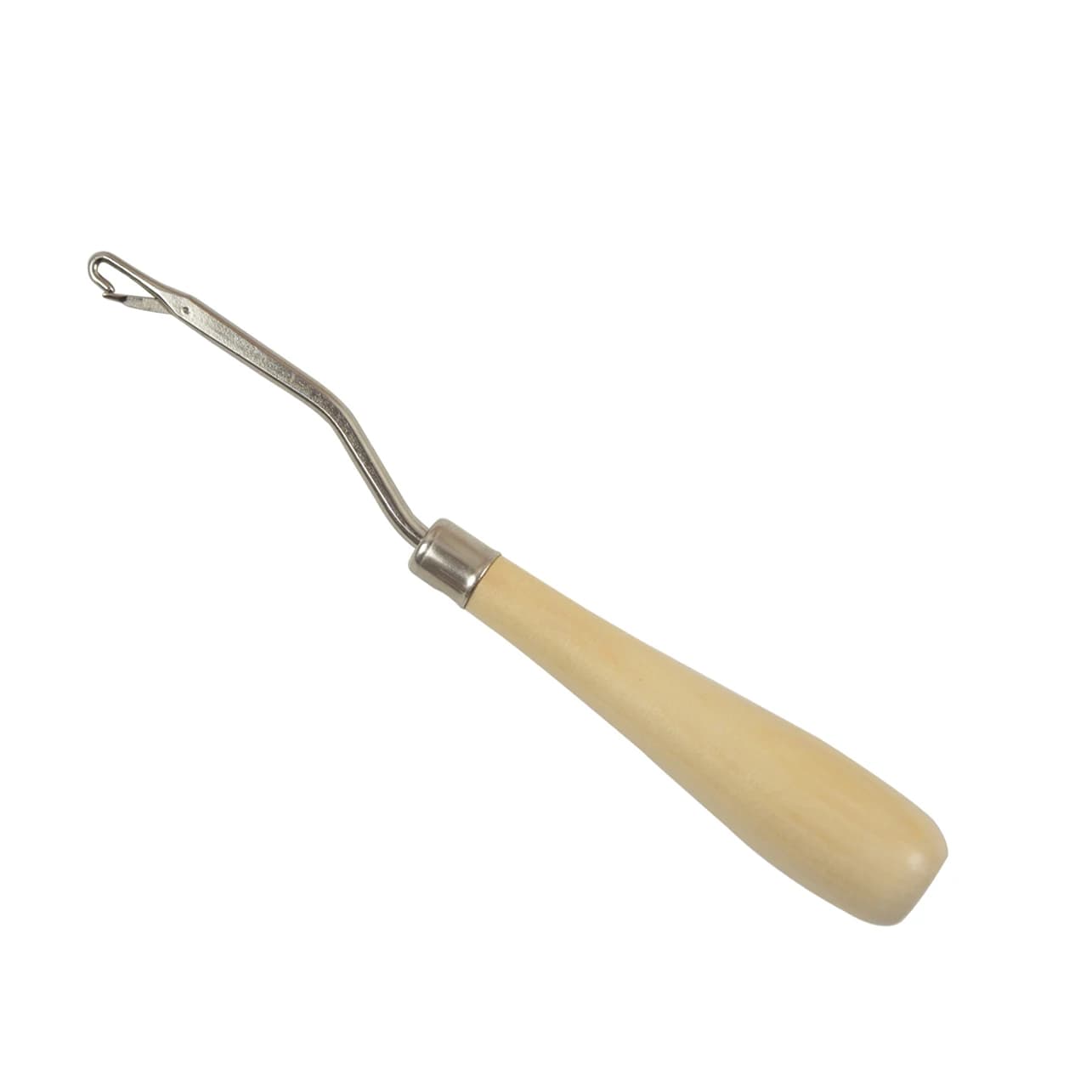 1Pc Grande Manico In Legno Uncinetto Uncinetto da 6.5 Pollici Uncinetto Gancio di Chiusura Ago Tessitura Dreadlocks Strumenti di Estensione Dei Capelli FAI DA TE