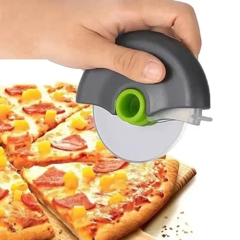Taglierina a rullo in acciaio inossidabile strumento multiuso per affettare la pasta per Pizza accessori da cucina per la cottura con ruota a lama affilata