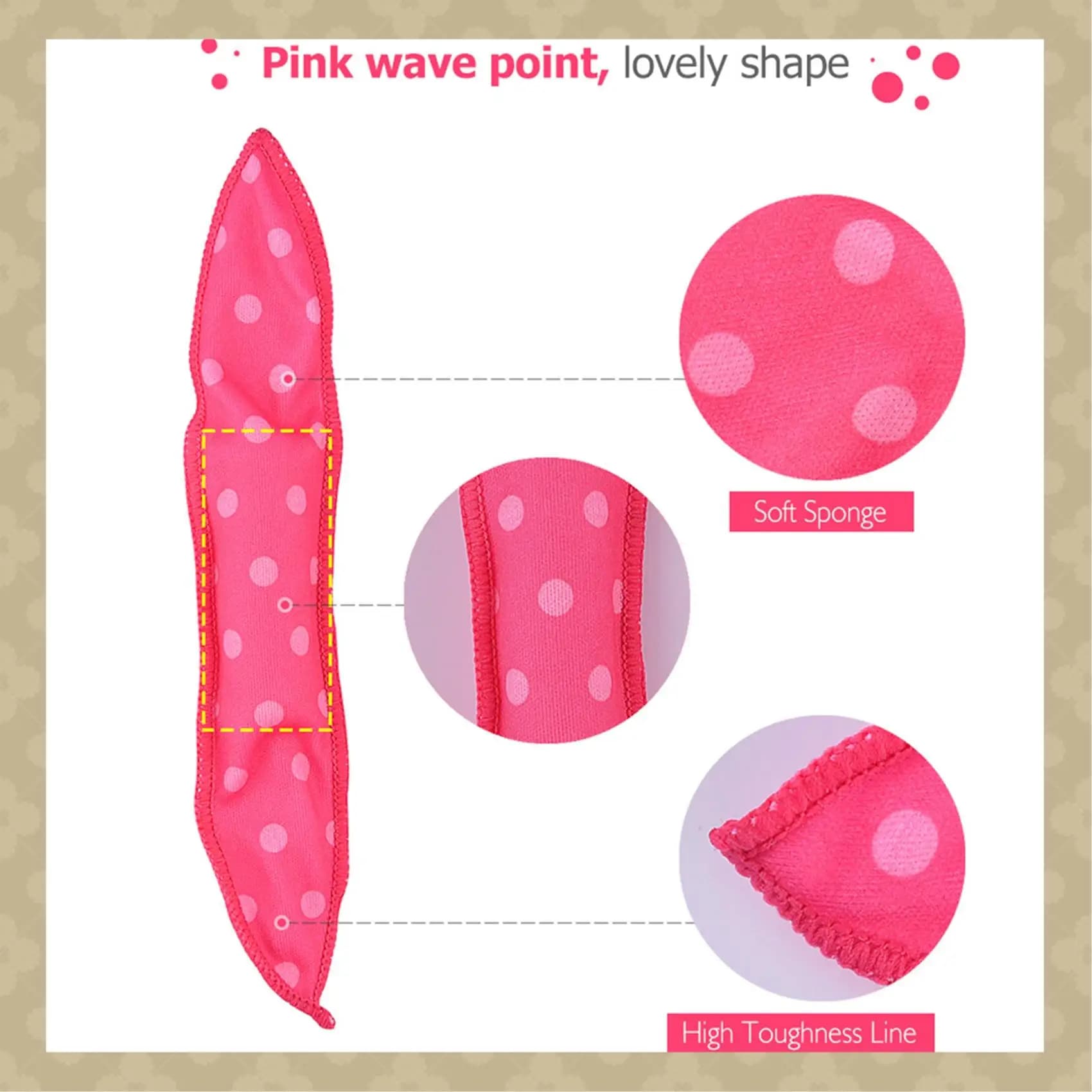 AB45 20PCS Magic Bigodino Hair Rollers Night Sleep Wavepoint Foam Bigodin Rollers Flexible Soft pillow Hair Rollers