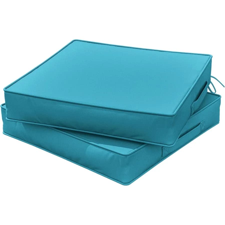 Outdoor chairs cushions Garden furniture cushions 22 x 22 x 4 inch waterproof and fading outdoor cushions for garden furniture