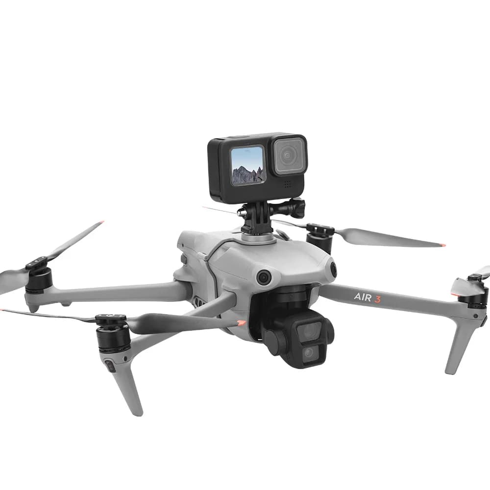 For DJI Mavic Air 3 Top Extension Bracket Mount Holder Camera Stand For Insta360/Gopro/OSMO Action Drone Accessory Tripod Mount