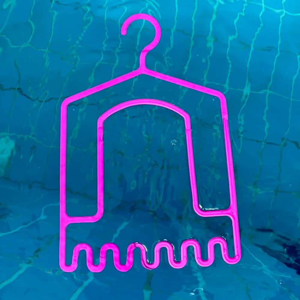 Ciellemarin Gancio clothes hanger for swimwear and hats, for men and women, for swimwear, sports and fitness accessories