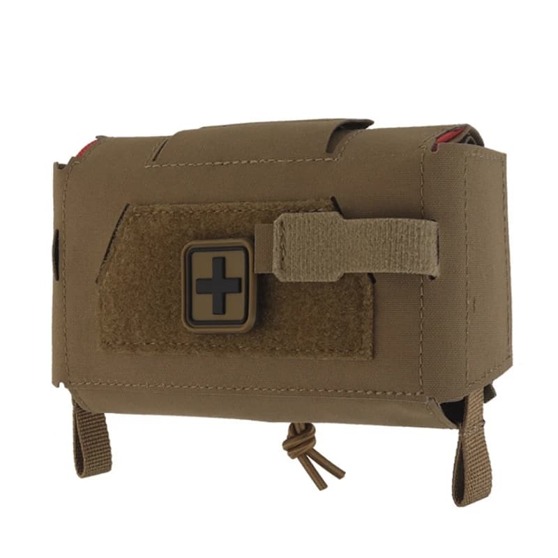 Cintura tattica di pronto soccorso Borsa IFAK Borsa medica EMT di sopravvivenza di emergenza per caccia con gilet da cintura