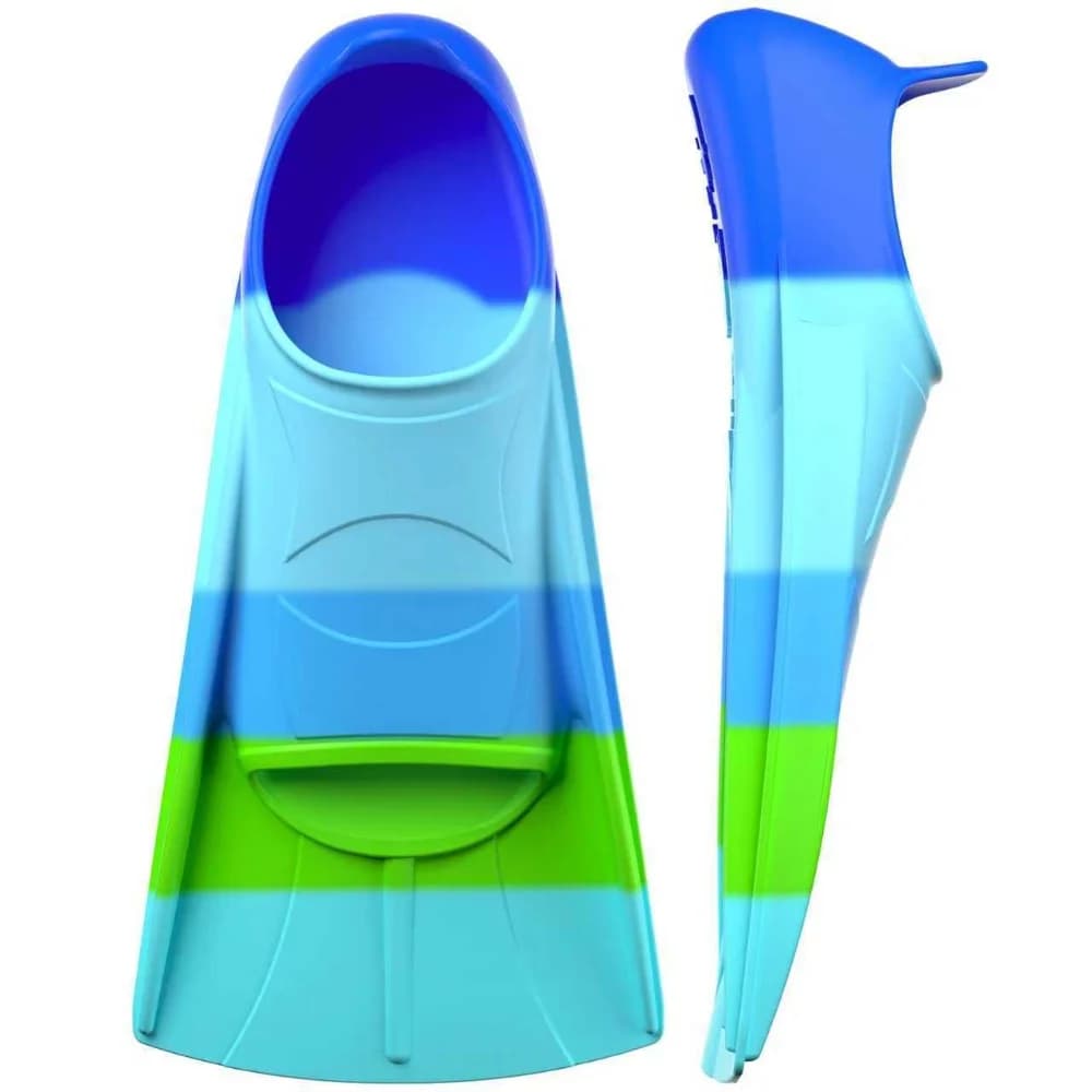 Silicone Professional Scuba Diving Fins Short Swim Fins with Mesh Bag Men Women Snorkel Swimming Fins Kids Flippers Equipment