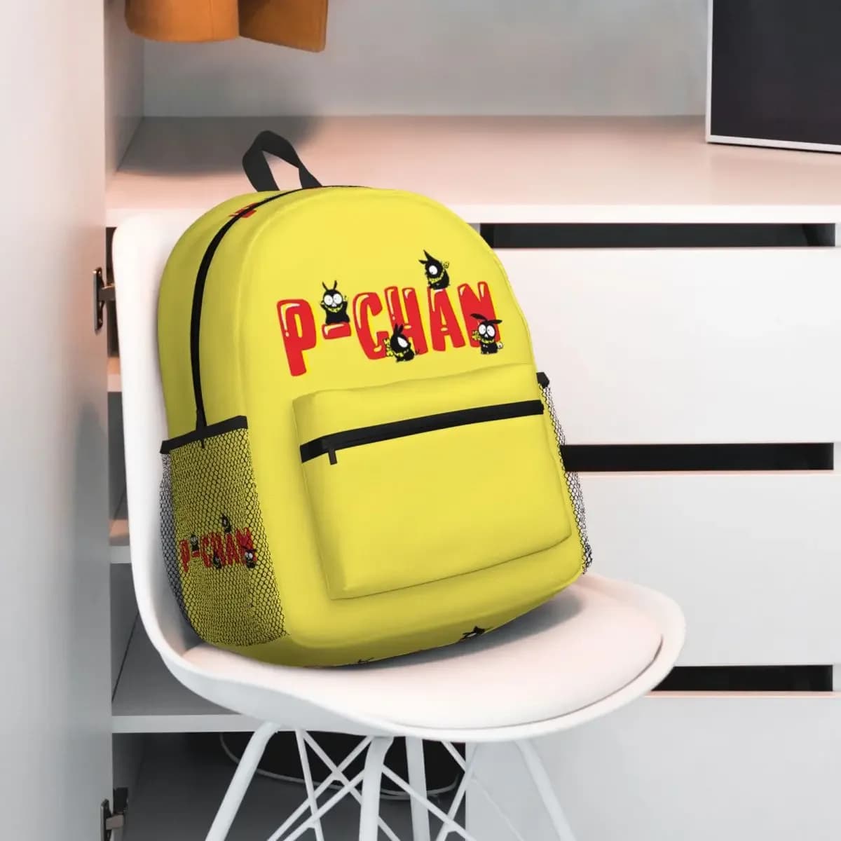 Zaino per studenti P Chan Ranma, borsa da scuola, zaino da viaggio per escursioni, per uomo e donna, borsa a tracolla alla moda