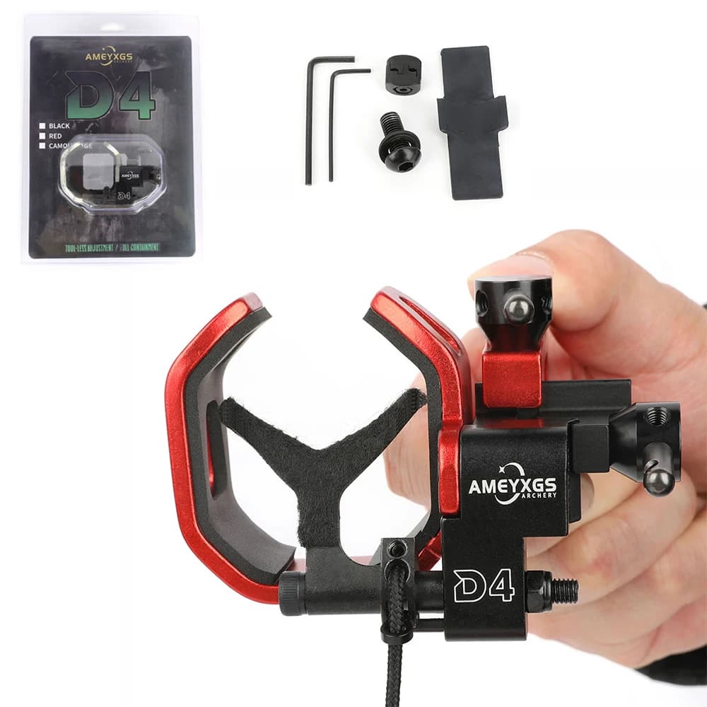 Supporto per Freccia Girevole a 360° in Alluminio per Tiro con l'Arco ° Cuscinetto Fonoassorbente per Arco Compound, Accessori per Caccia e Tiro al Bersaglio