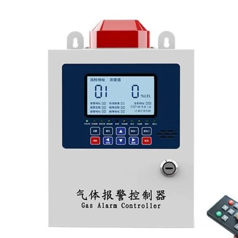 Industrial carbon monoxide gas alarm, leak detector