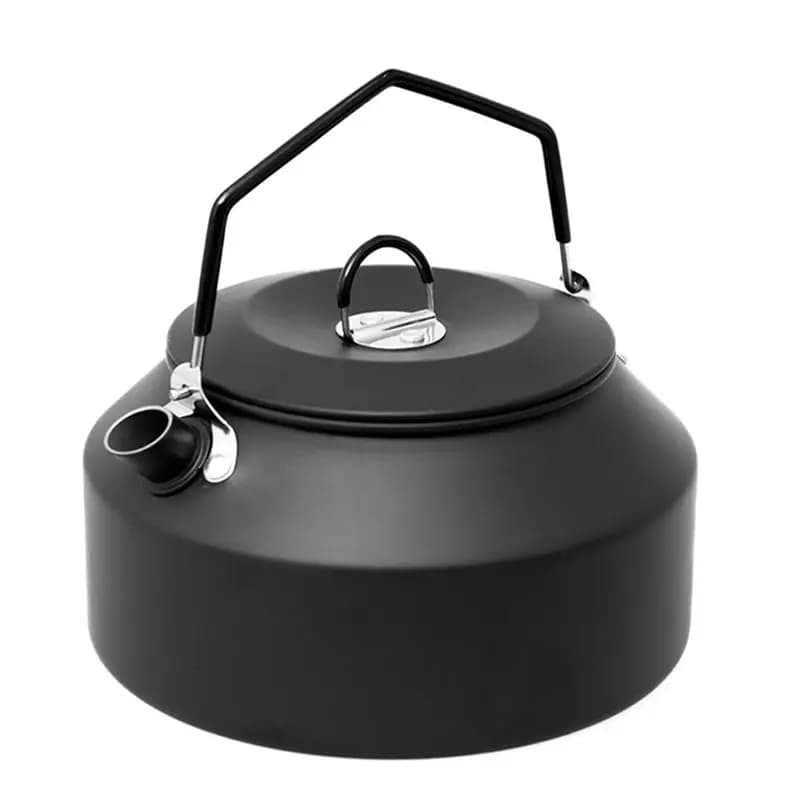 AEB0-1.35L Aluminum Alloy Portable Kettle Teapot Coffee Maker Outdoor Hiking Travel Camping Equipment