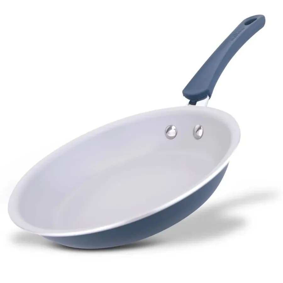 10'' Medium Fry Pan - Non-Stick High-Qualified Kitchen Cookware Heat Resistant Lacquer Outside Works with Models: NCCW14SBLU an