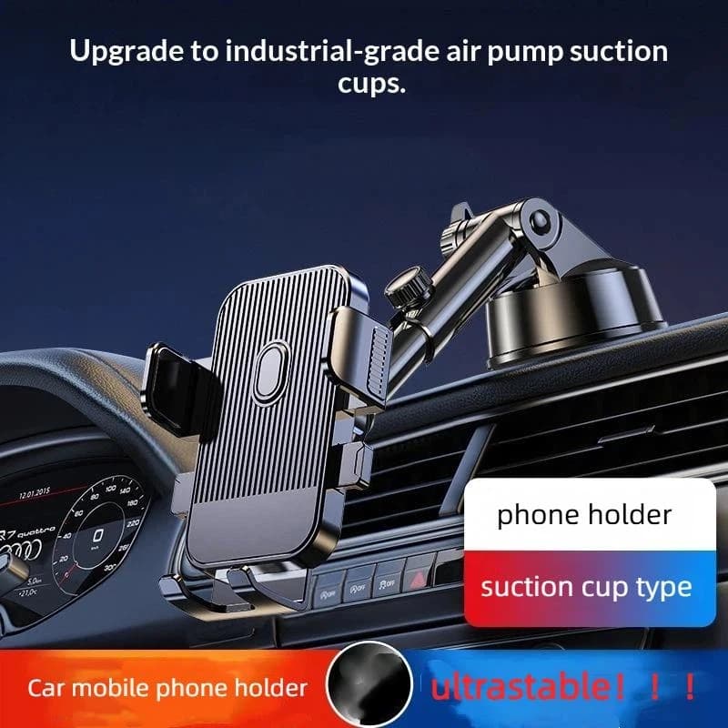 1Pcs New Car Mobile Phone Stand Multi Angle Swivel Dashboard Suction Mount Compatible With Most Smartphones Car Accessories