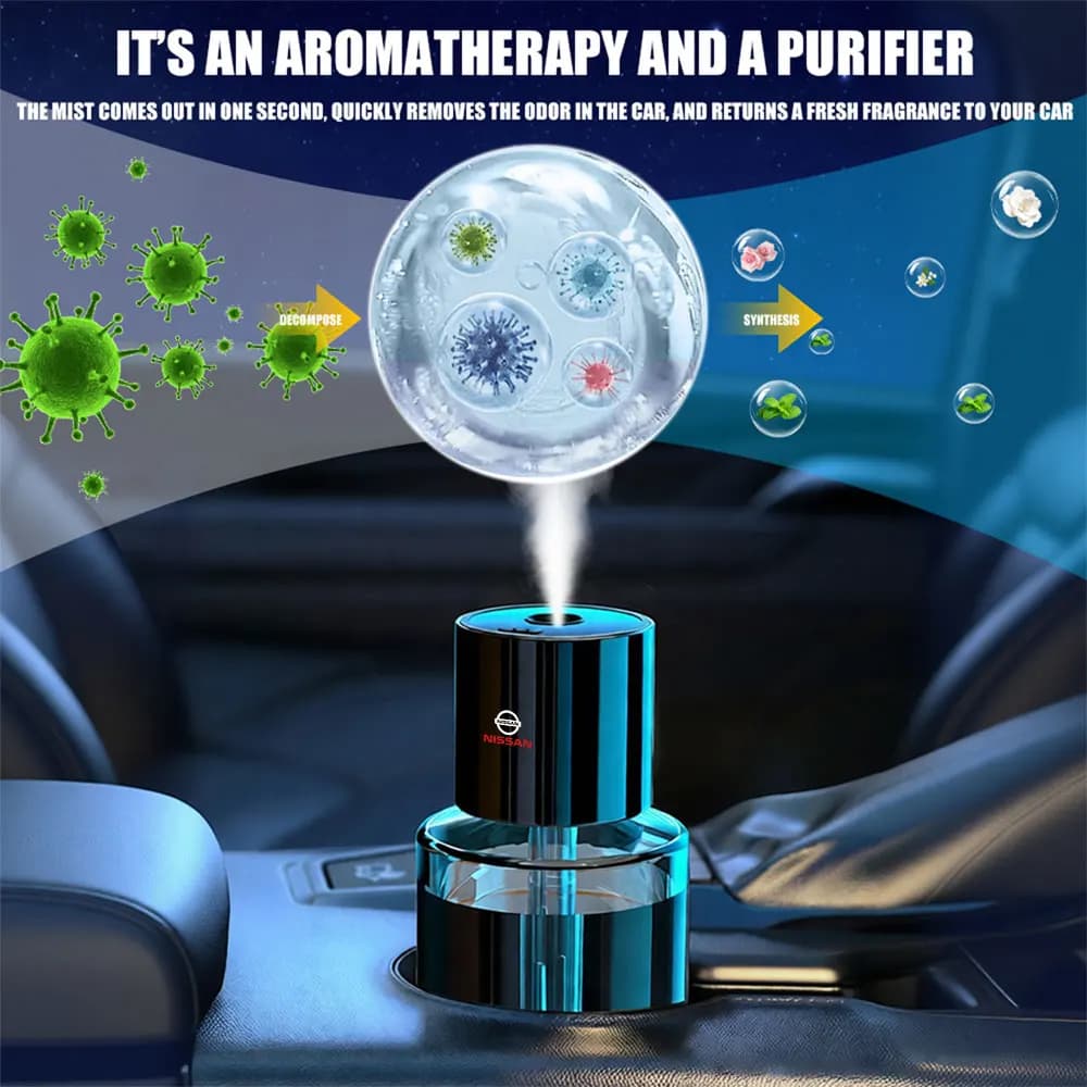 For Nissan Nismo Pulsar Sentra Altima Patrol GTR Car Air Aromatherapy Diffuser Airs Fresheners Humidifier Accessories Valve Cap