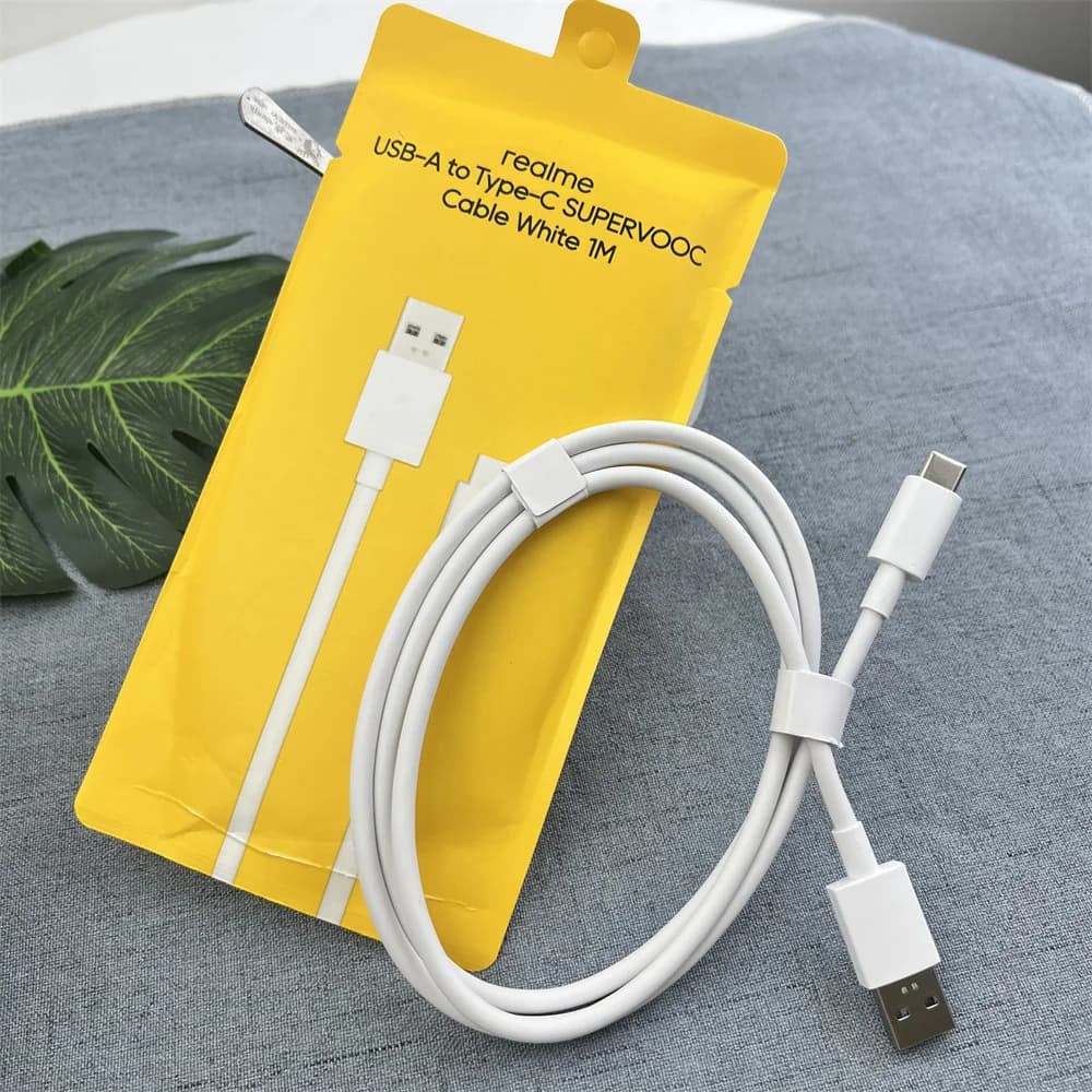 Cavo di ricarica super veloce originale 12A 240W 150W Cavo dati da USB-A a tipo C da 1M per Realme 15 14 13 12 11 Pro Lite GT 8 7 6 5 7T