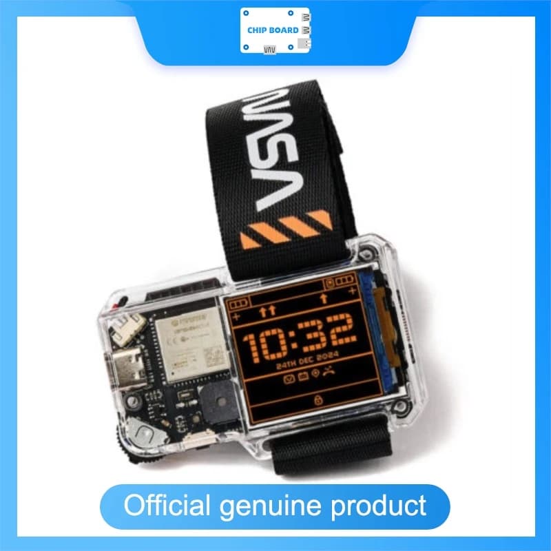 Kit Indossabile NASA Artemis Watch 2.0 ESP32-S3, Piattaforma di Sviluppo Educativa per Smartwatch Ispirata alla NASA