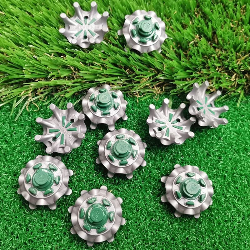 Punte di ricambio per tacchetti a punta da 10 pezzi punte unidirezionali punte da golf, accessori da golf ausili per palline da golf