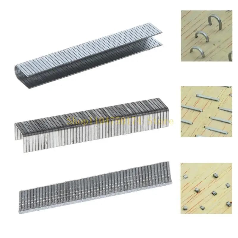 1000 pezzi a forma U per graffette 12x6,3 mm chiodi per cucitrice cucitrice top vendita