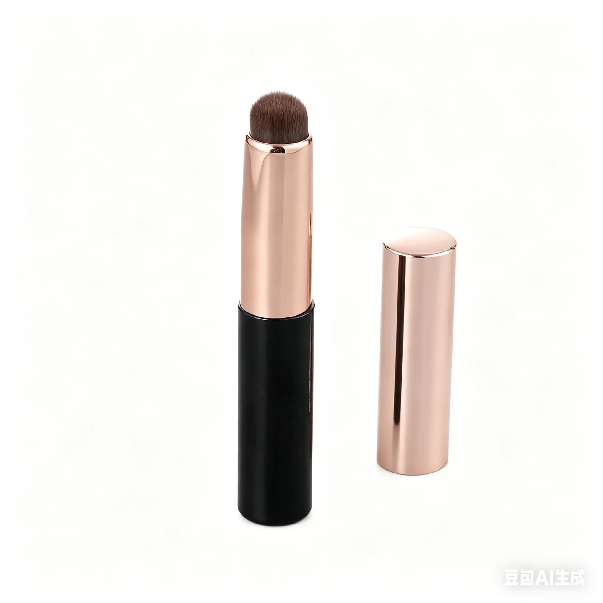 Pennello per labbra in silicone all'ingrosso con cappuccio di copertura Pennello per correttore come le punte delle dita Q Pennelli per trucco per rossetto morbido Testa rotonda Non rotto