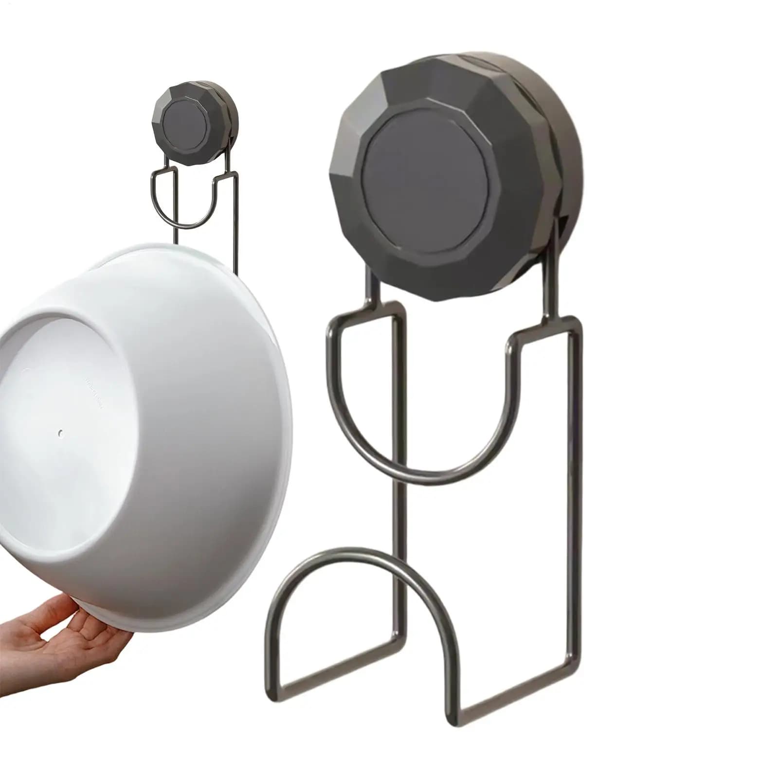 Ganci Adesivi per Lavabo, Ganci a Ventosa, Supporto per Lavabo, Portaoggetti da Parete Universale per Bagni, Cucine, Dormitori, Lavelli e Pareti di Casa