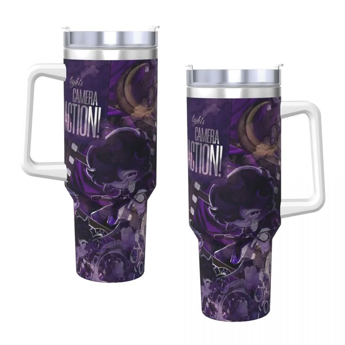 Cookie Run Kingdom Game Tumbler Bottiglia d'acqua fredda e calda Mantieni il calore Tazza termica in acciaio inossidabile Tazze grafiche per auto da viaggio
