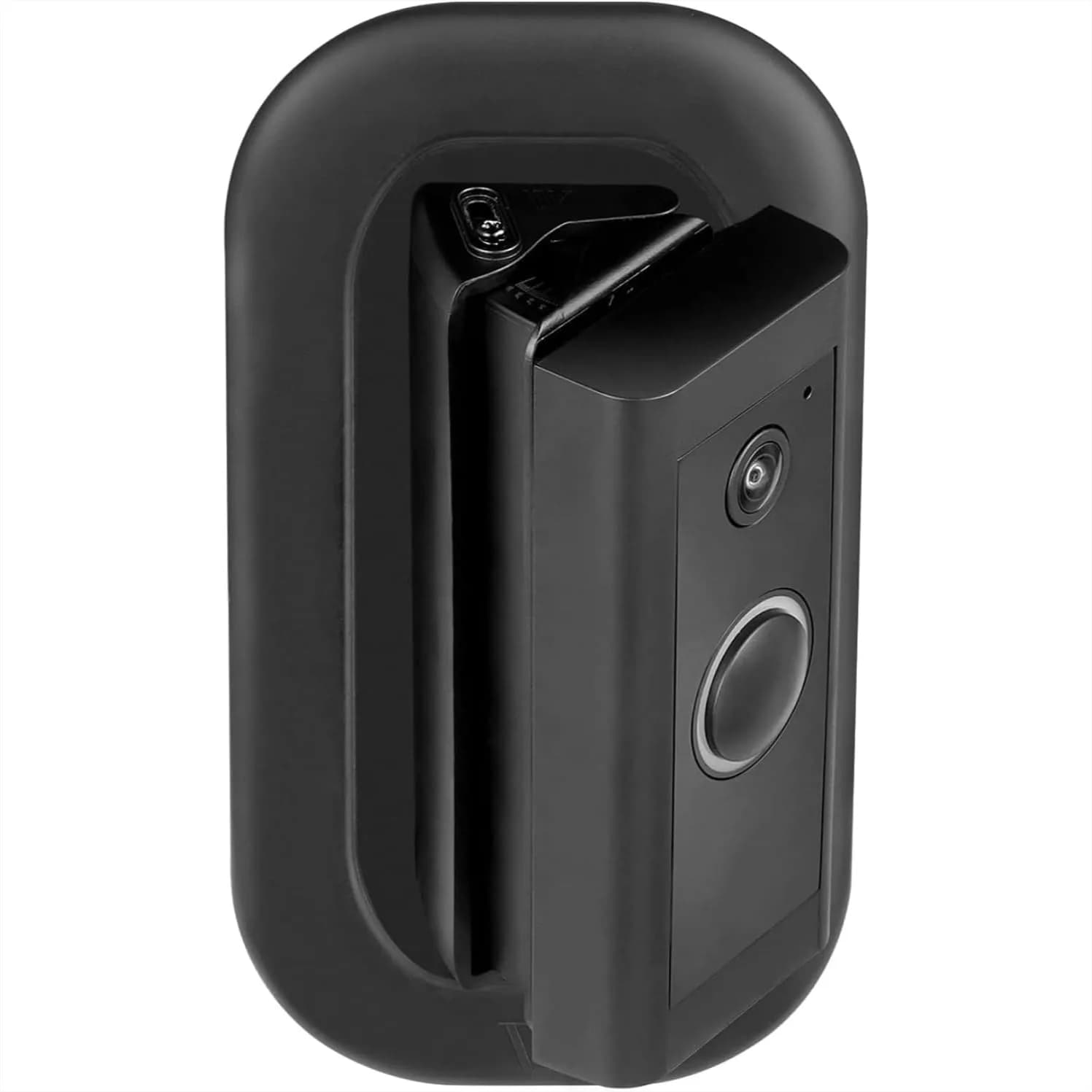 Supporto angolare regolabile orizzontale e piastra da parete per videocitofono Ring cablato, 35 ° fino a 55 ° Regolazione della visione, design resistente alle intemperie