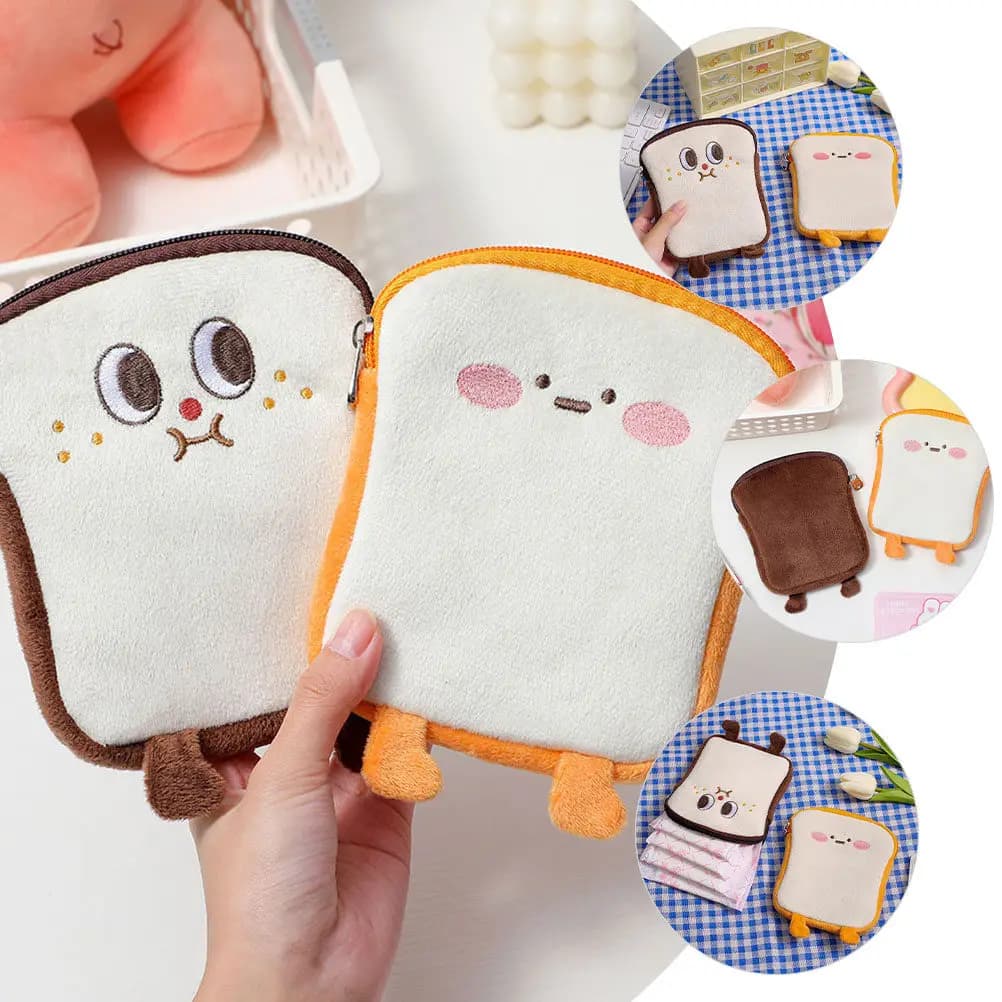 Borsa Porta Assorbenti Piccola e Portatile, Organizer Riutilizzabile Multifunzione per Monete, Rossetti, Carte, per Donna