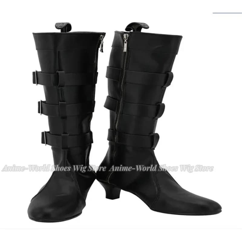 2025 11 FGO Alter Mash Kyrielight Saber Stivali Cosplay Gioco Jeanne d'Arc Fate Grand Order Donna Scarpe col tacco alto C